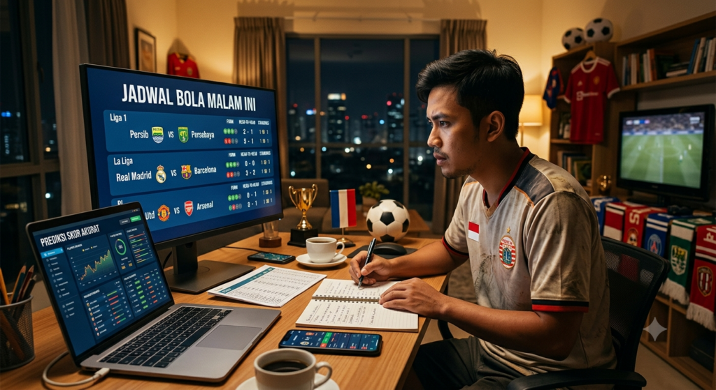 Menatap Jadwal Bola Malam Ini: Strategi Jitu Prediksi Skor yang Akurat