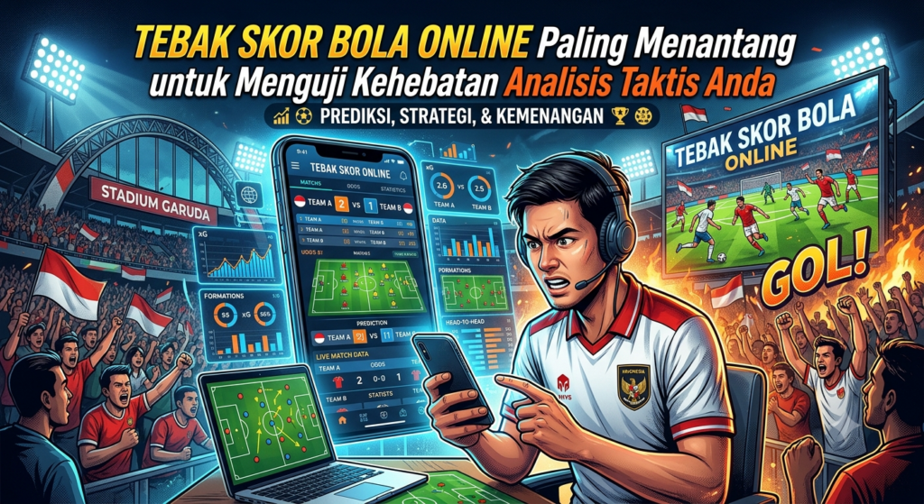 Tebak Skor Bola Online Paling Menantang untuk Menguji Kehebatan Analisis Taktis Anda